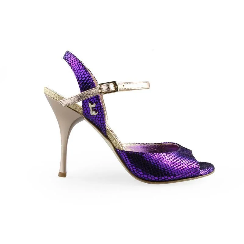 BANDOLERA A1 VIOLET-T8Chaussure de tango