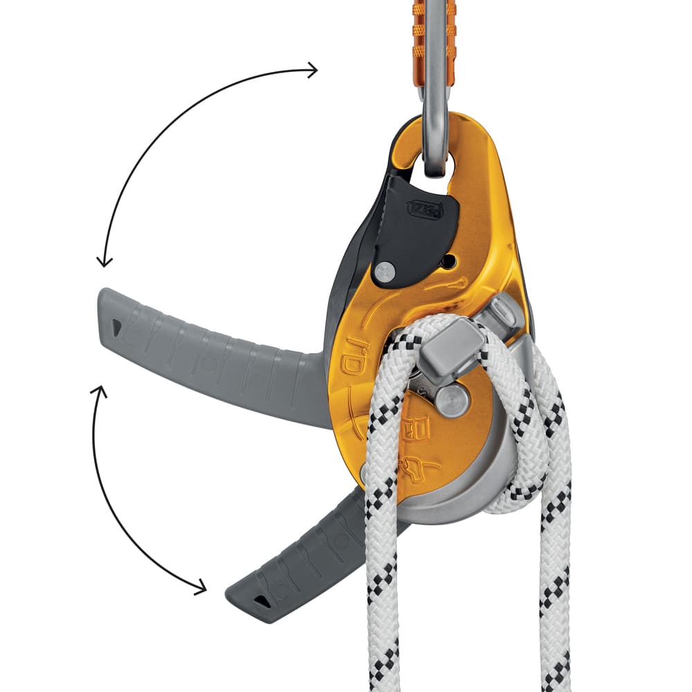 Descendeur auto-freinant RIG noir – PETZL – Image 4