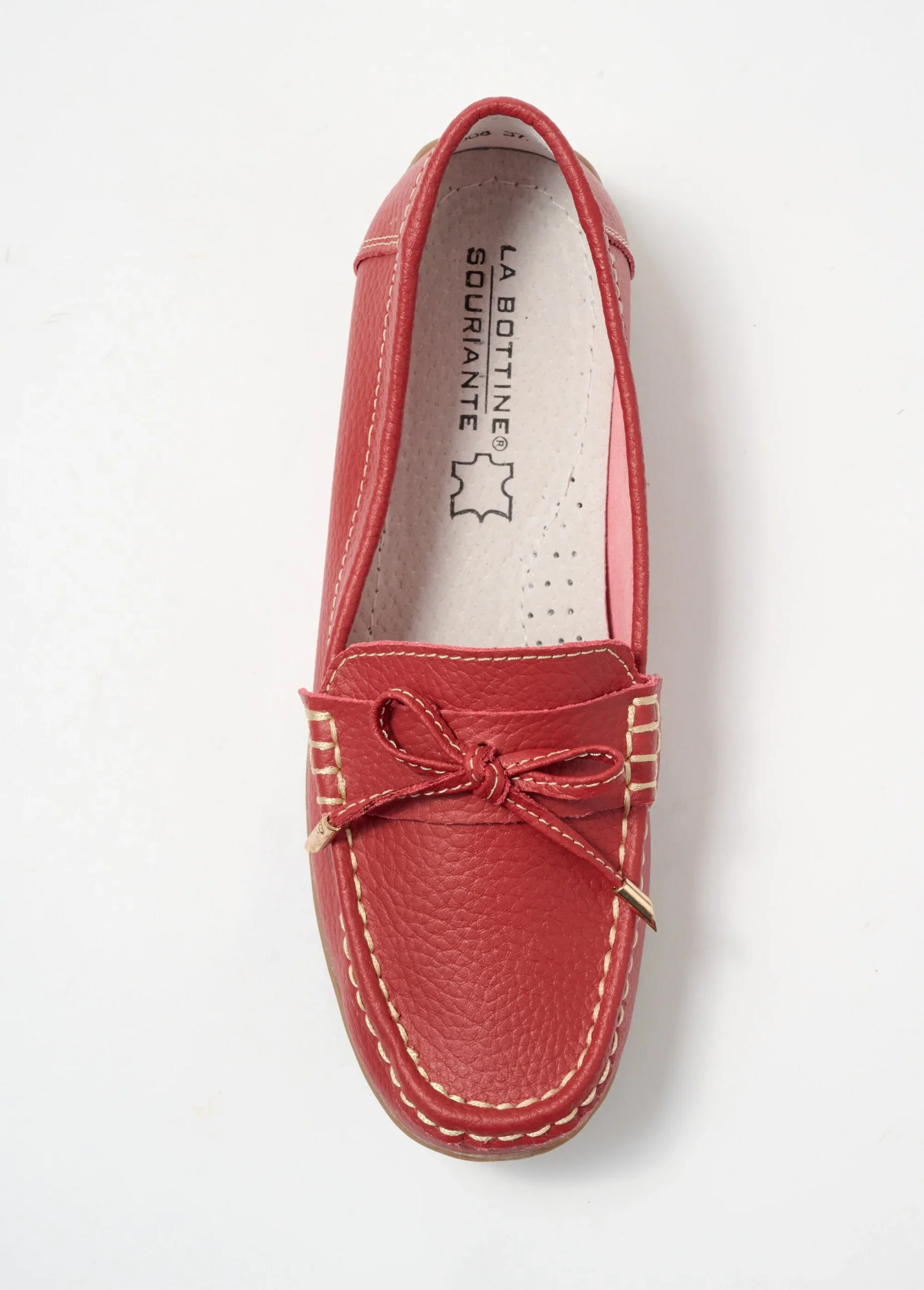 Mocassins confortables plats en cuir – Image 4