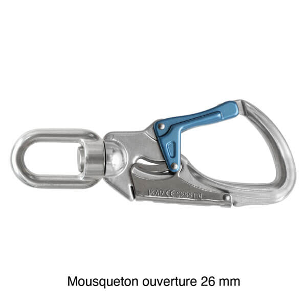 Antichute IKAR rappel automatique à câble carter synth 3 à 24m – Image 2