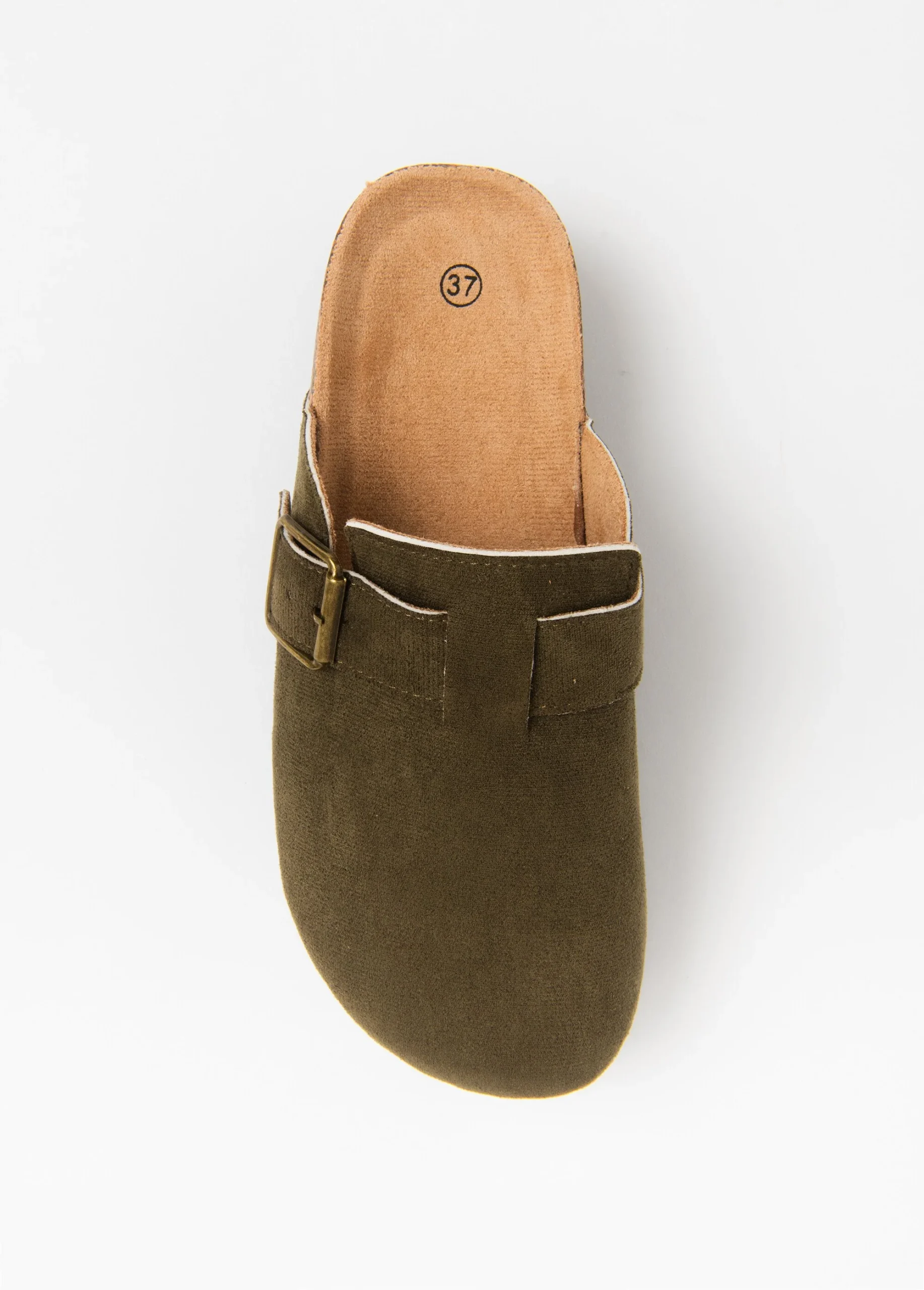 Mules sabot suédine semelle compensée – Image 4